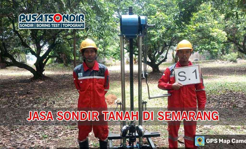 jasa dan biaya test sondir tanah / soil tst di semarang